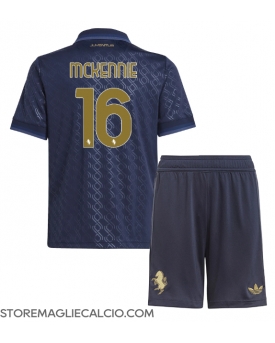Juventus Weston McKennie #16 Maglia Gara Terza Repliche 2024-25 Bambino Maniche Corte